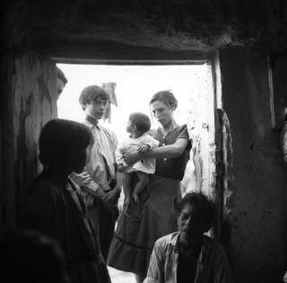 Spagna, 001-038-08 Gitani nel quartiere Sacromonte, 1958 Granada (Sacromonte) (Spagna)