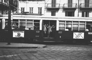 Milano anni Sessanta, 004-006-27
Tram fantasma, 1970
Milano (Italia)