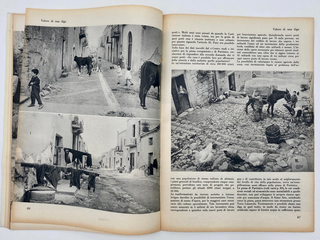 Sicilia, Le fotografie di Carlo per l'articolo Valore di una diga di Camillo Loli all'interno della rivista "Sapere" (n. 638 febbraio 1963)